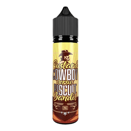 Biscuit Bandit vs Cowboy Custard 60ml Longfill