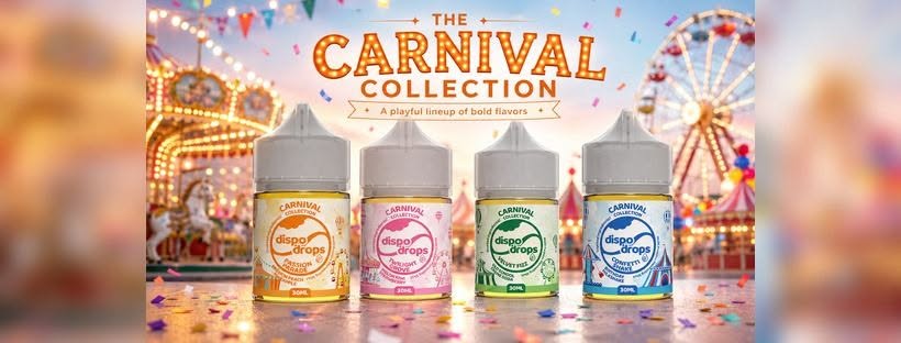 Dispo Drops Carnival Edtion 60ml MTL Longfill