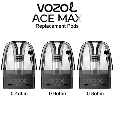Vozol Ace Max Replacement pods